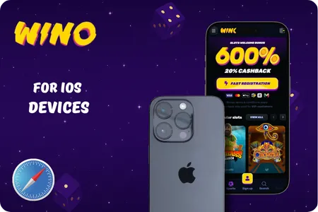 Wino Casino iOS app