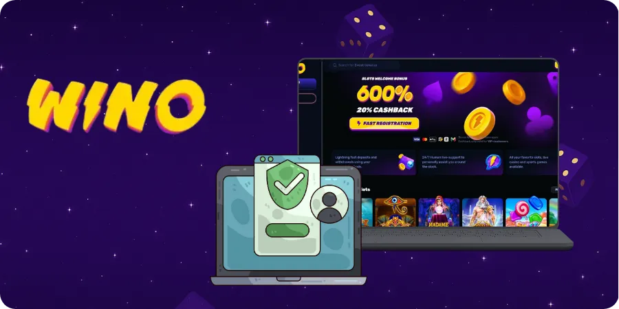 Wino Casino verification